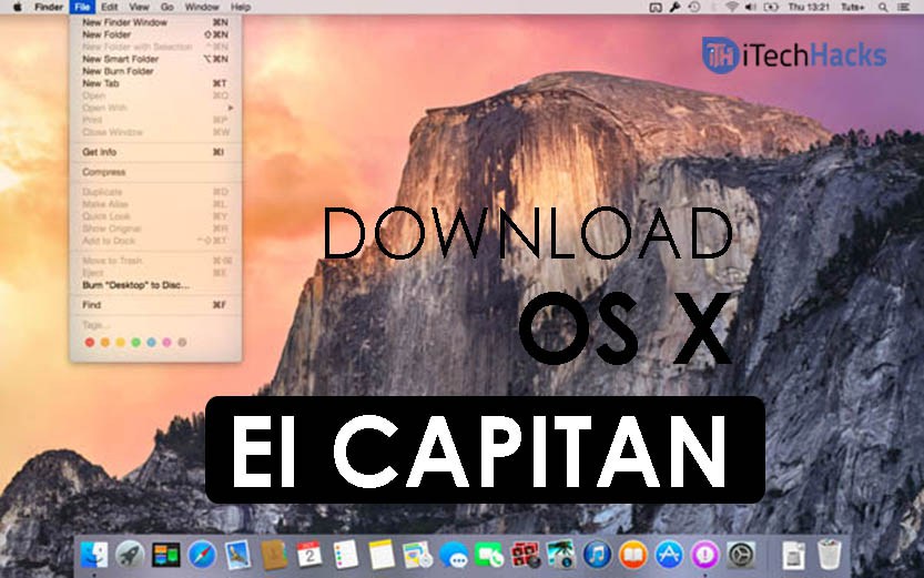 Download el capitan.dmg without apple store